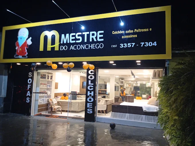 Loja O Mestre do Aconchego no Centro do Guarujá